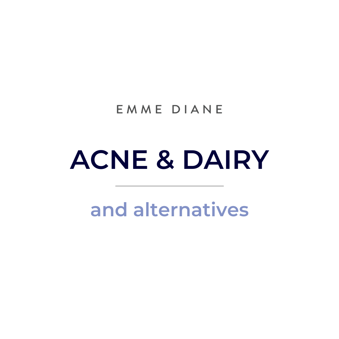 AcneSafe Dairy Alternatives Emme Diane