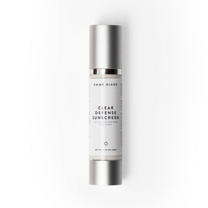 Clear Defense Non-Tinted SPF 30 Sunscreen Emme Diane 