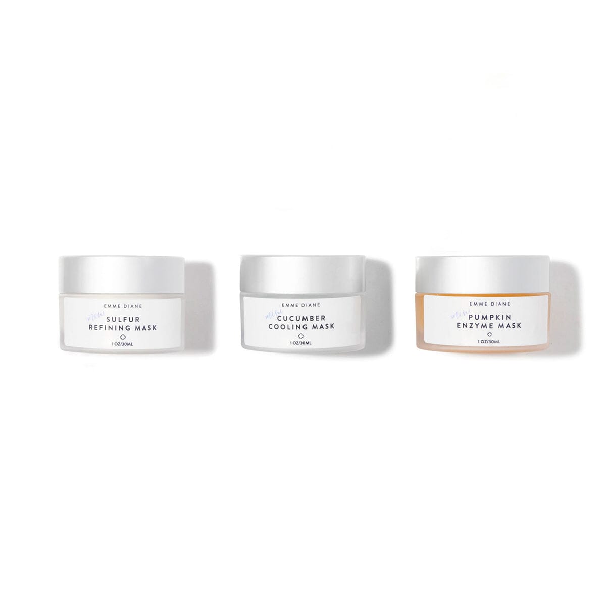 Mini Mask Trio  Multi-Masking Kit for Clear, Brighter + Hydrated Skin –  Emme Diane