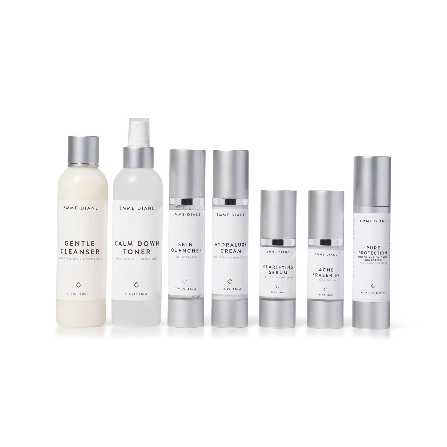 Clear Skincare Set | Complete Set for Acne Treatment – Emme Diane